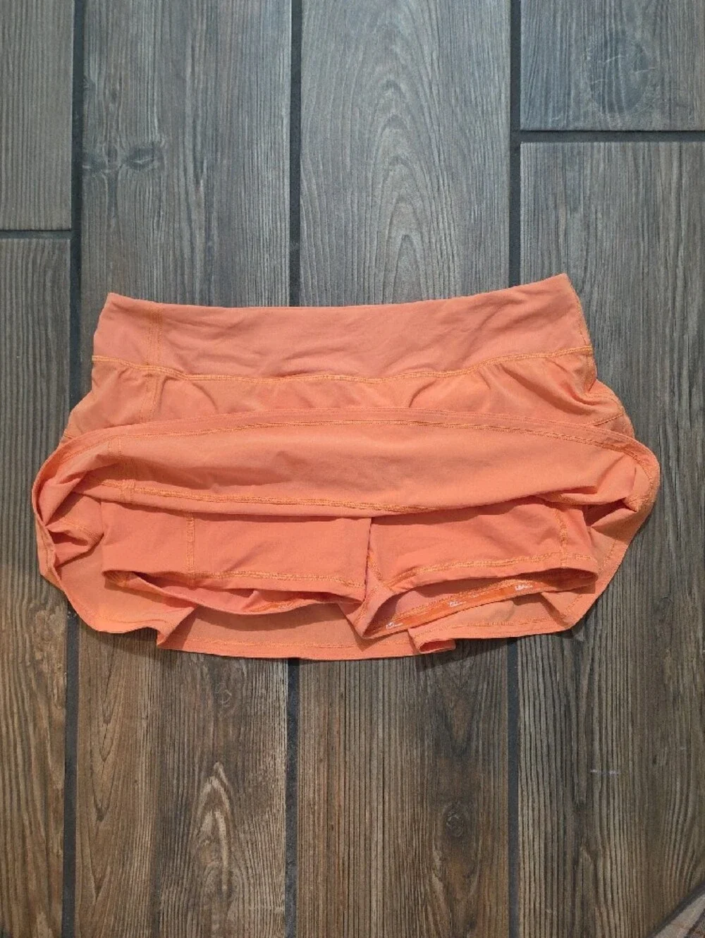 Lululemon size 12 Coral Activewear Skort with Built-In Shorts